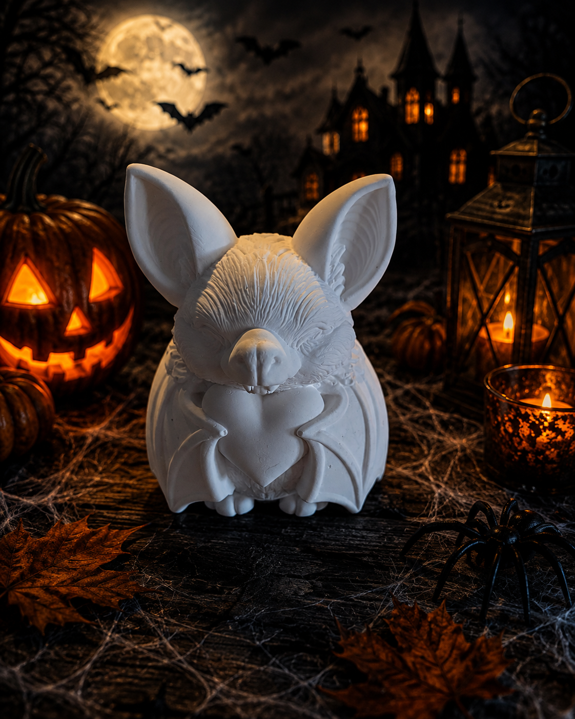3D bat DIY paint project