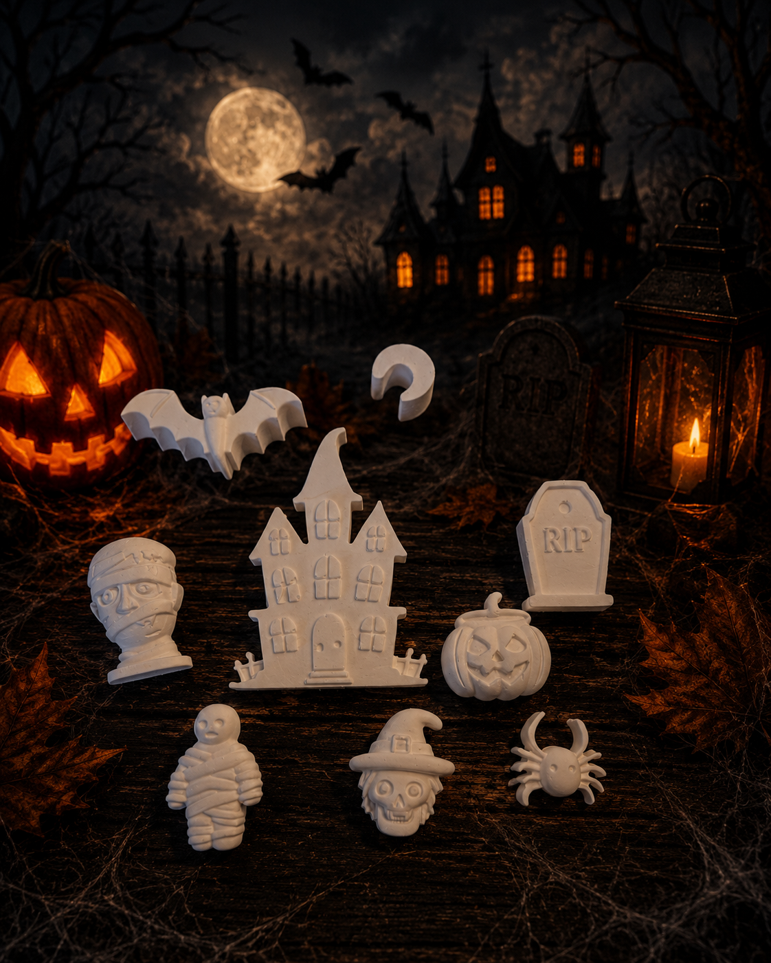 Haunted house DIY paint set